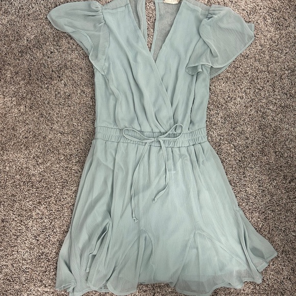 Altar’d State Light Blue Mini Dress Size Small - Picture 1 of 3